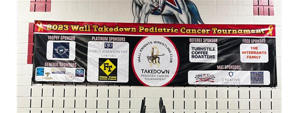 2023 Wall Takedown Pediatric Cancer Tournament Sponsors
